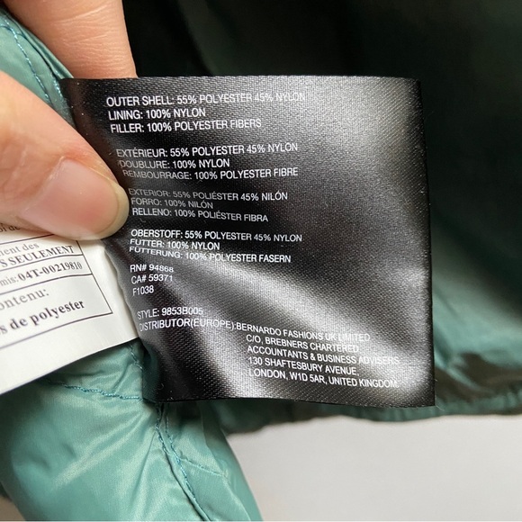 B by Bernardo Packable Puffer Jacket Sz S - Picture 11 of 13